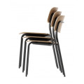 Стілець Daily 1 Black Natural Oak9